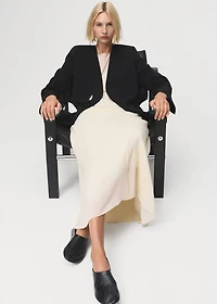 Double-breasted suit jacket