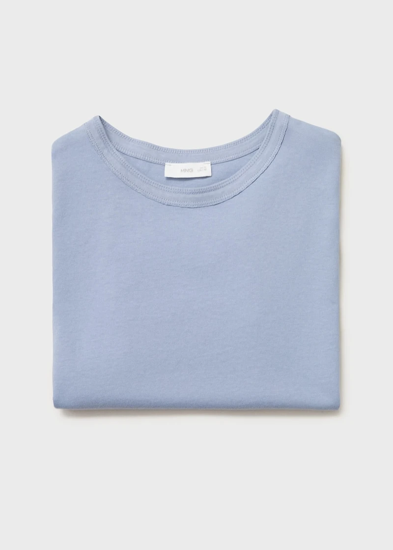 Plain cotton t-shirt