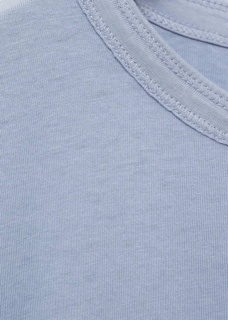 Plain cotton t-shirt