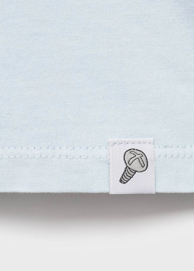 Cotton sewing t-shirt