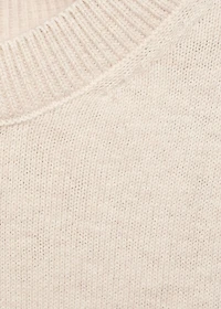 Ruffle knitted sweater