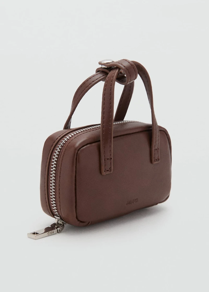 Bag with multi-charm keyring