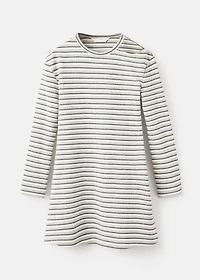 Lurex dress with cut-out