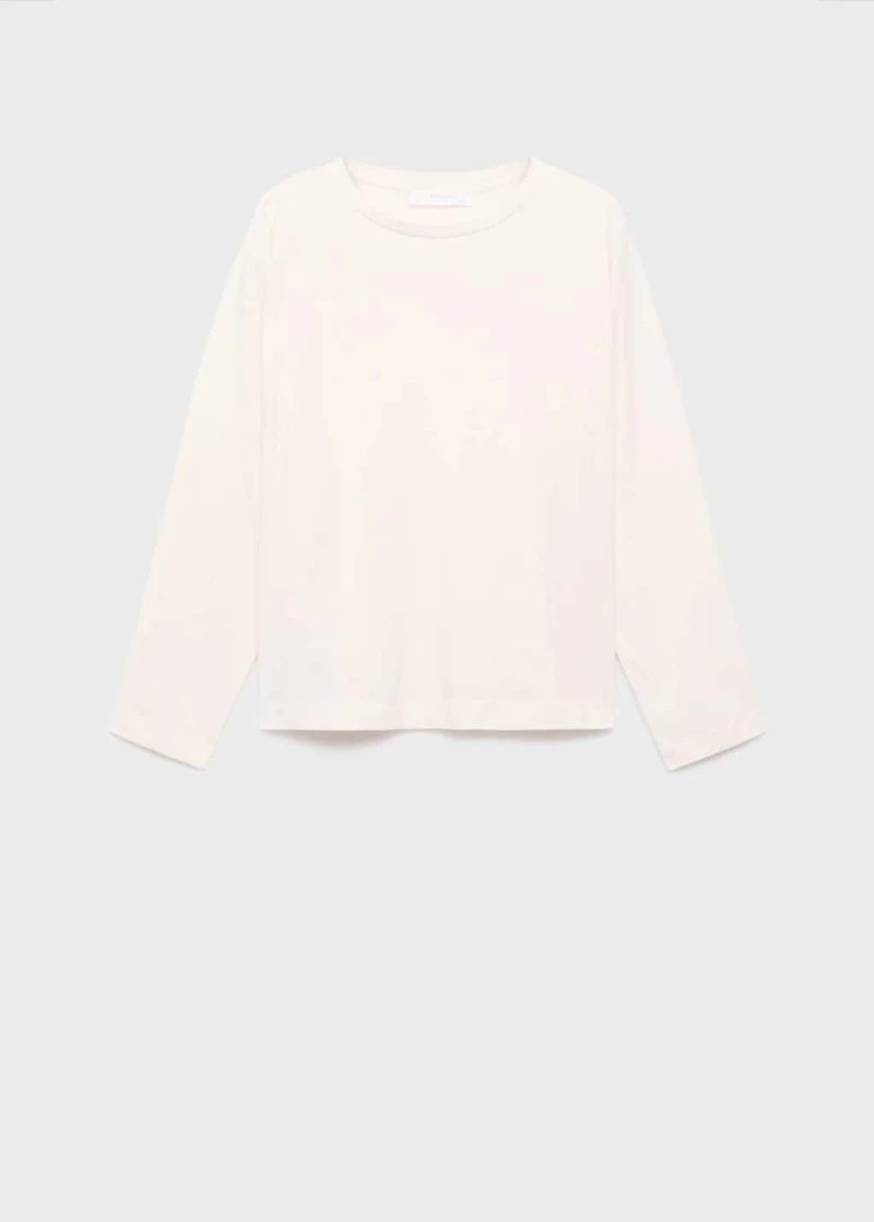Long-sleeved pajama t-shirt