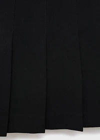 Pleated skirt pants