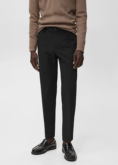 Bologna slim-fit comfort-stretch pants