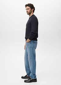100% cotton braided sweater