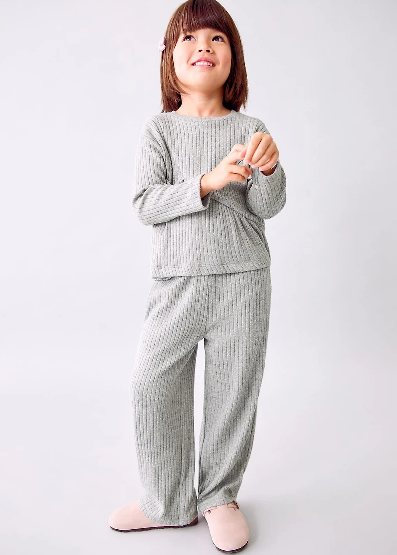 Ribbed pants