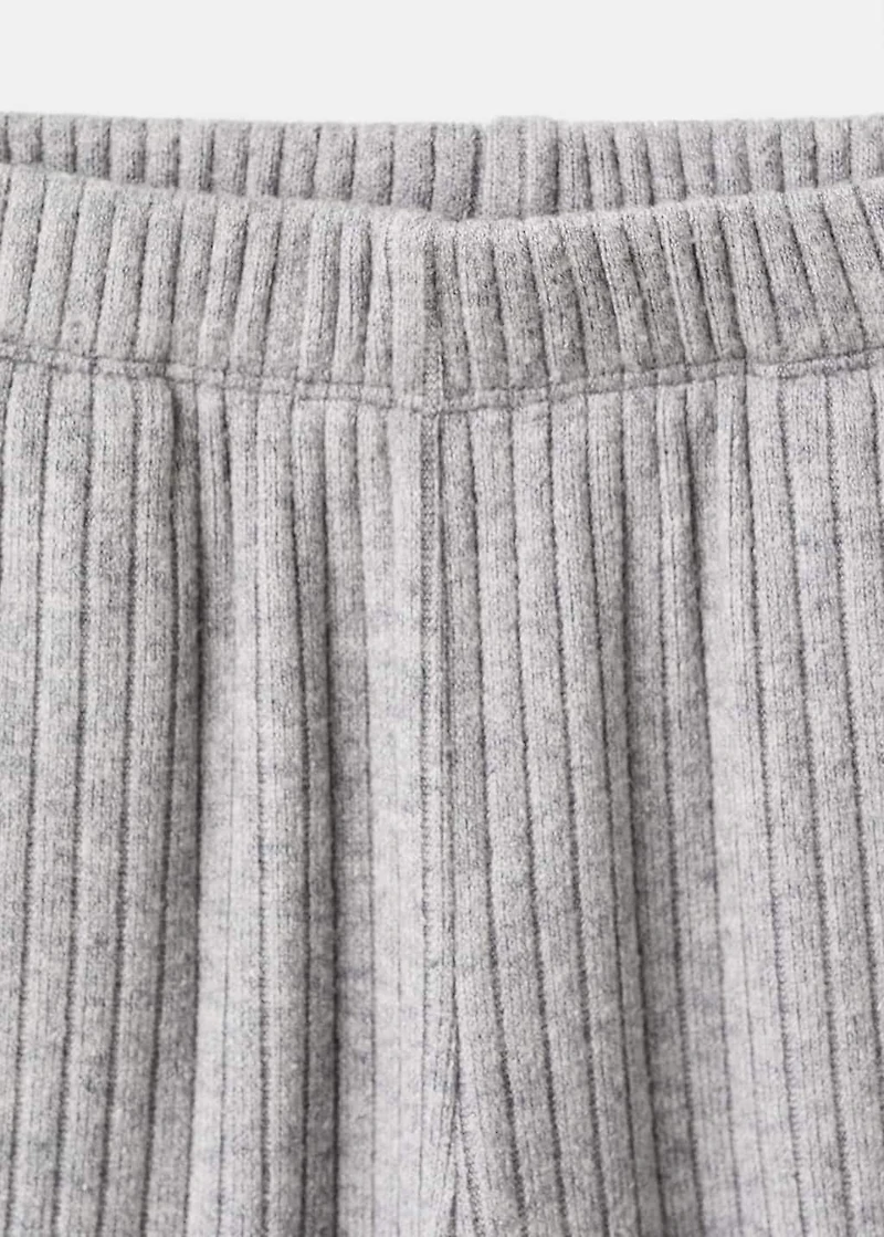 Ribbed pants
