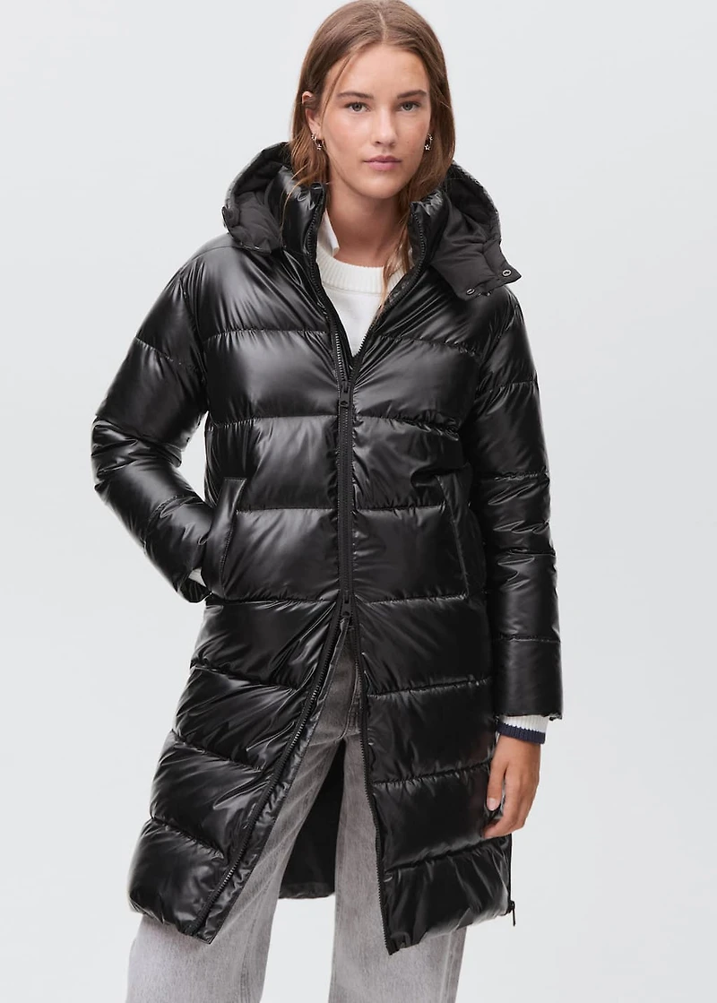 Quilted skin style jacket