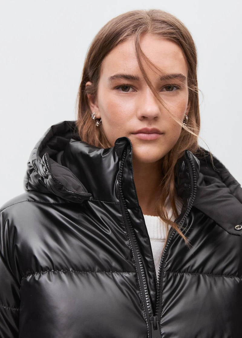 Quilted skin style jacket
