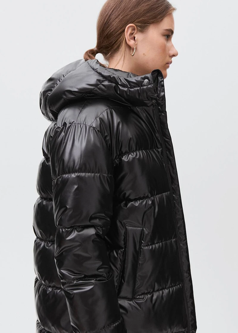 Quilted skin style jacket