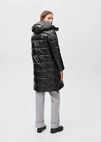 Quilted skin style jacket