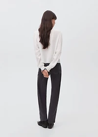 Ruched flowing blouse