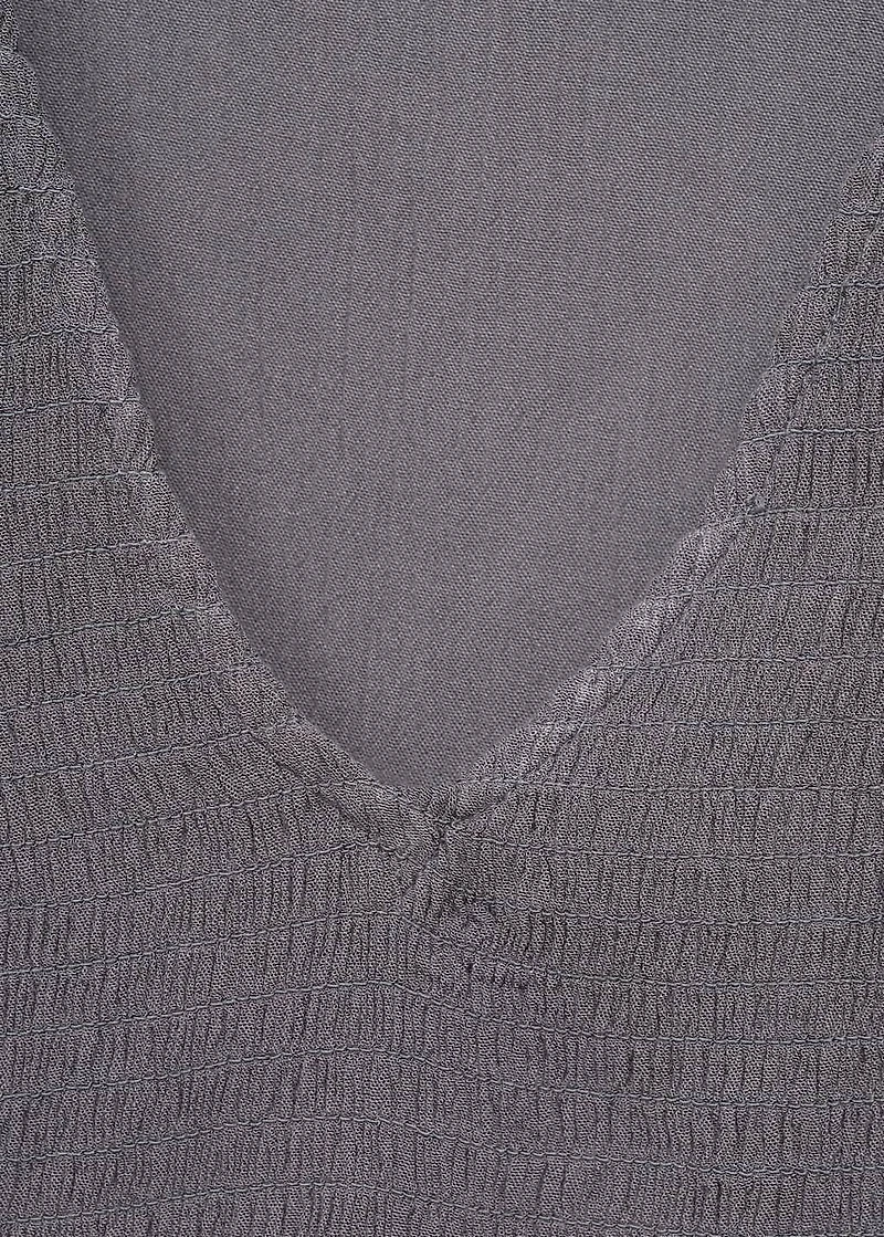 Ruched flowing blouse