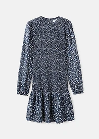 Ruffled floral dress
