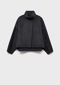Oversize wool jacket