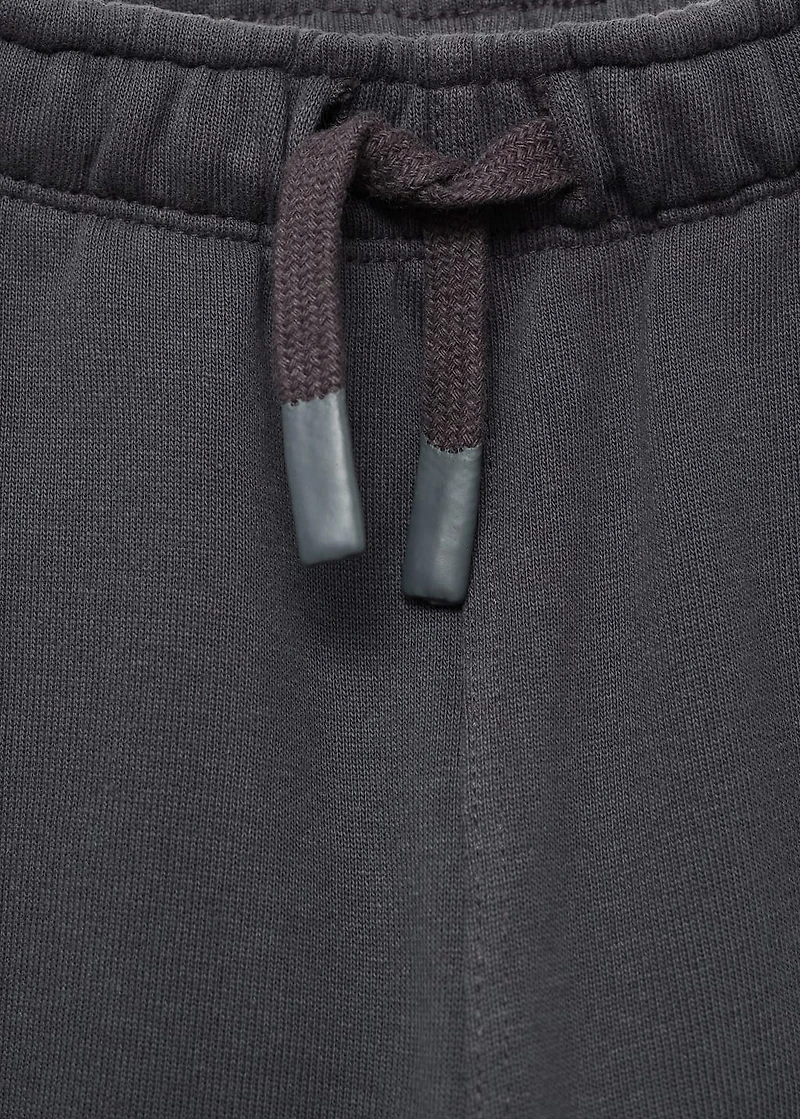 Cargo joggers with drawstring