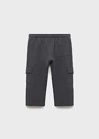 Cargo joggers with drawstring
