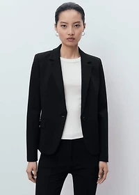 Straight mid-rise pants