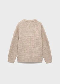 Chunky-knit sweater