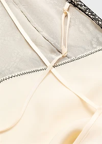 Satin camisole dress