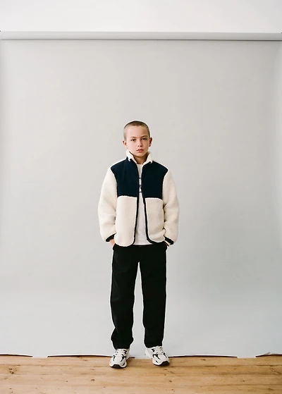 Straight cotton pants