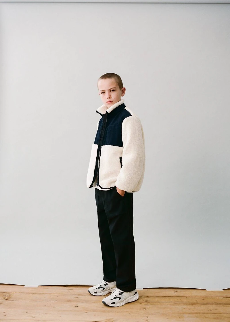 Straight cotton pants