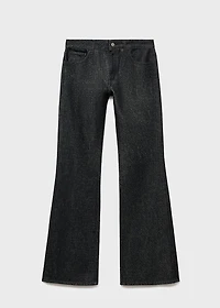 Straight low-waist jeans