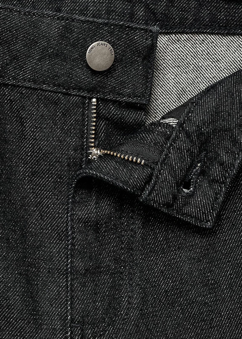 Straight low-waist jeans