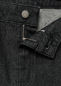 Straight low-waist jeans