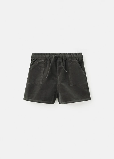 Slouchy corduroy shorts