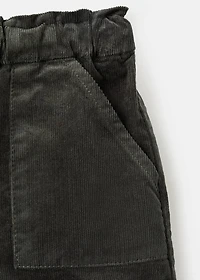Slouchy corduroy shorts