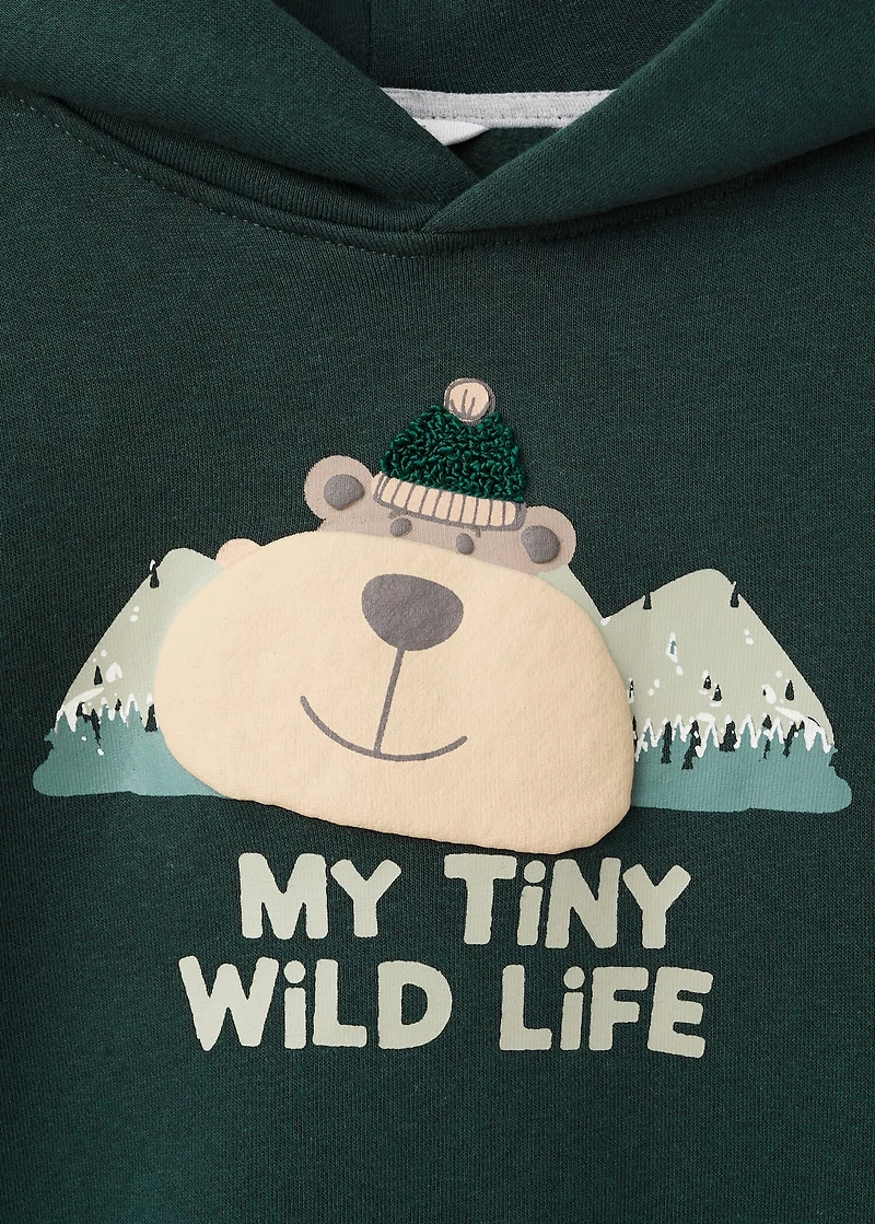 Printed hoodie