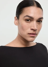 Boat neck t-shirt