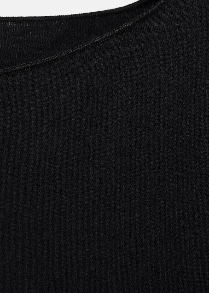 Boat neck t-shirt