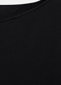 Boat neck t-shirt