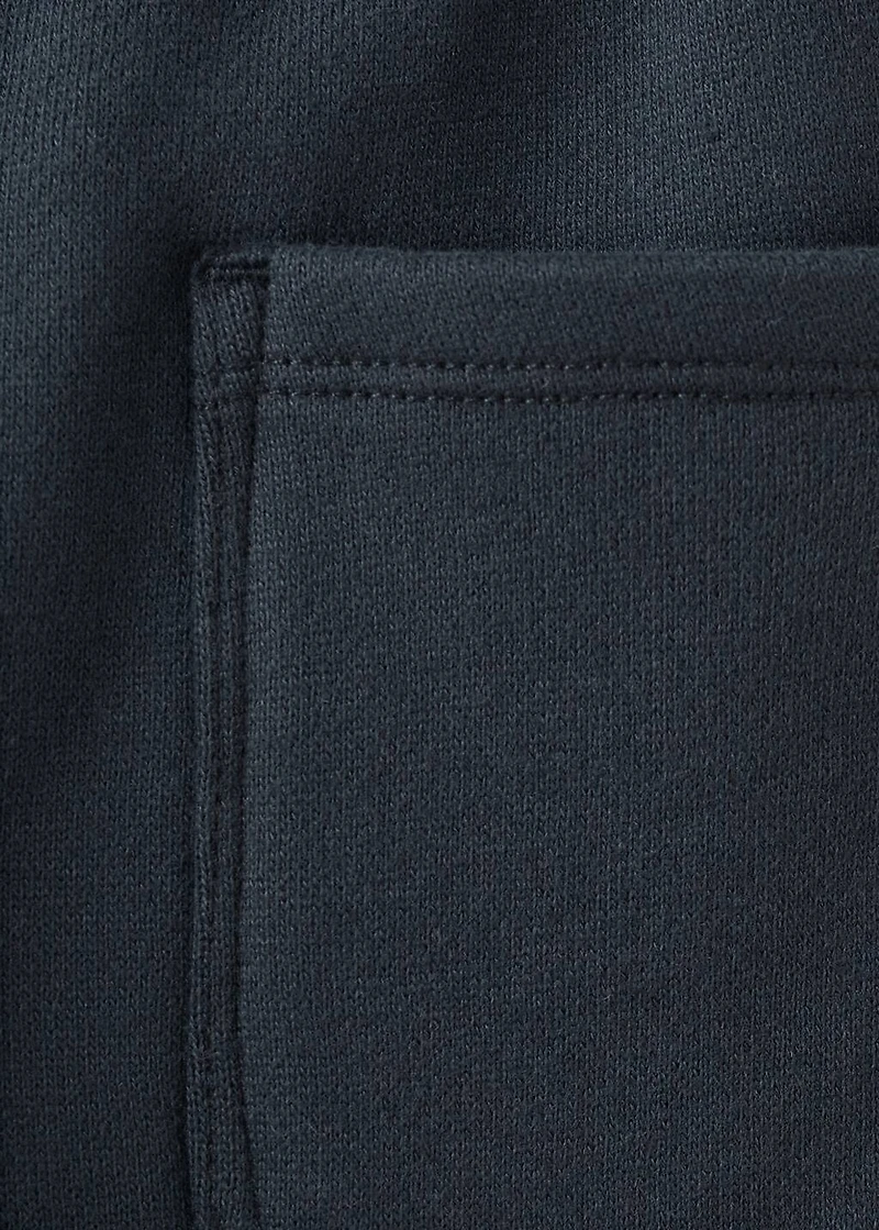 Cotton drawstring joggers
