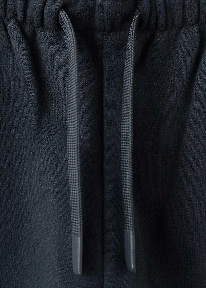 Cotton drawstring joggers