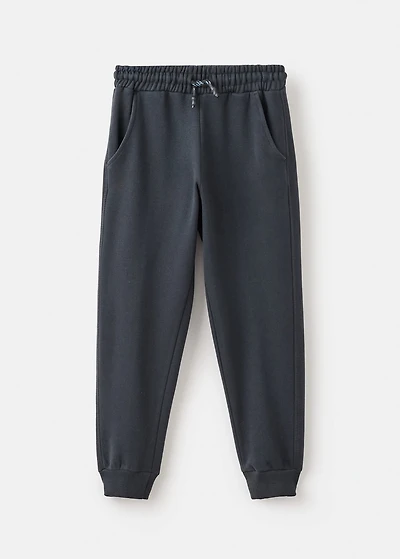 Cotton drawstring joggers