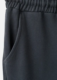 Cotton drawstring joggers