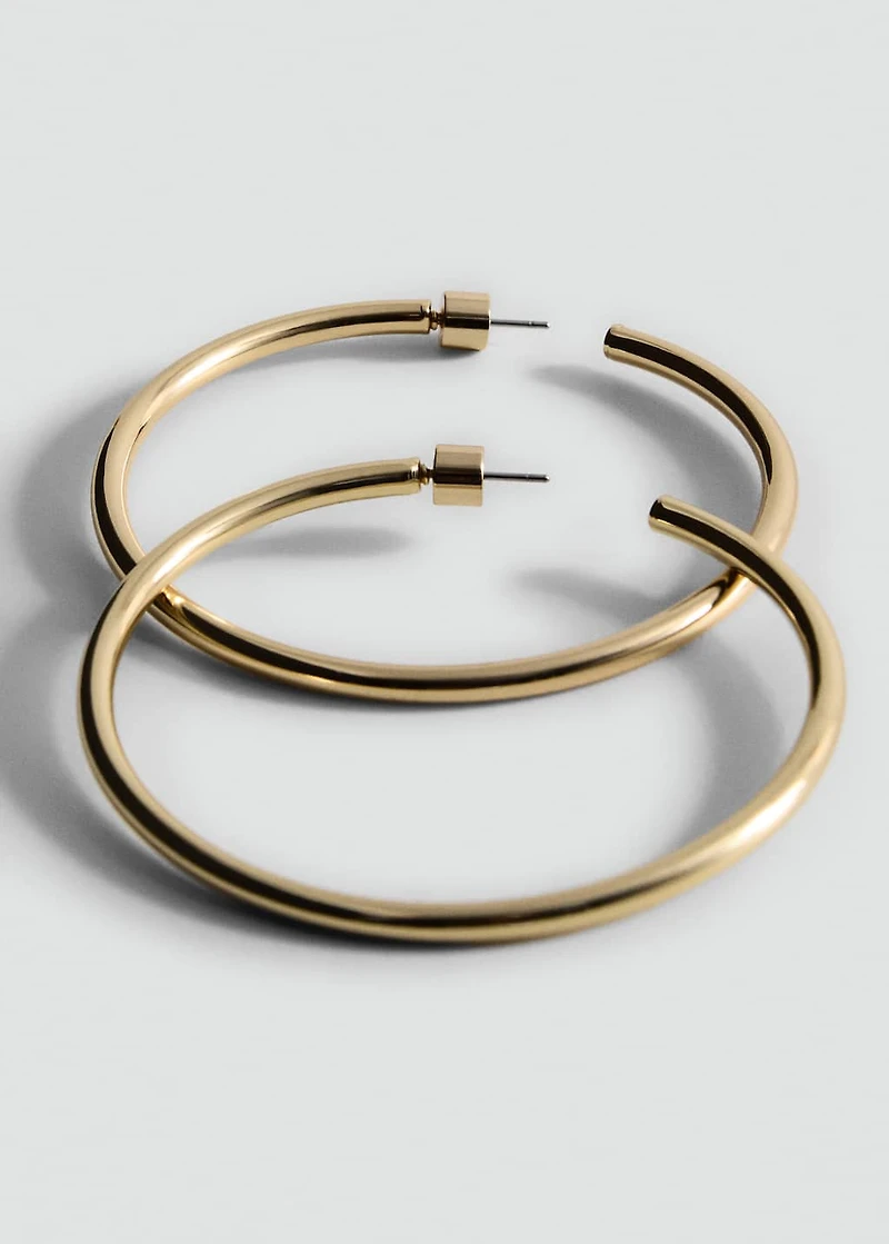 Hoop earrings