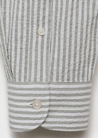 Regular-fit stripe-textured shirt