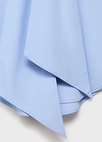 Tie-neck blouse