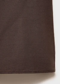 Straight-fit suit pants