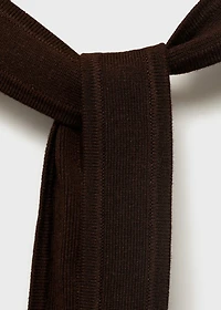 Knit halter top