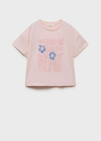 Short-sleeved printed t-shirt