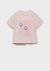Short-sleeved printed t-shirt