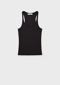 Cotton top with straps