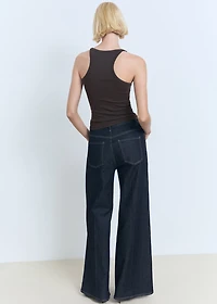 Cotton top with straps